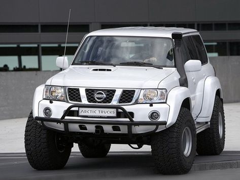 Arctic Trucks Nissan Patrol GR AT38 (Y61) '2004–10 Nissan Patrol Offroad, Nissan Offroad, Patrol Nissan, Arctic Trucks, Nissan Safari, Impala Chevrolet, Toyota Jeep, Cars Nissan, Nissan Patrol Y61