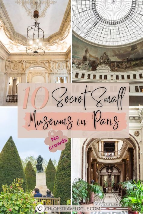 10 Best Small Museums in Paris (without the crowds) Art Museum Paris, Museums Paris, Paris Museums, Rodin Museum, Paris France Travel, Historic Architecture, Museums In Paris, Europe Travel Tips, Historical Architecture