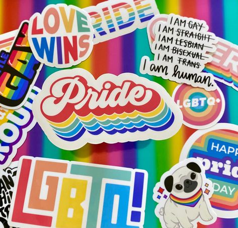 Excited to share the latest addition to my #etsy shop: Pack of 15 Pride Stickers, LGBTQ Pride Stickers, Aesthetic Stickers, Journal Planner Laptop Stickers, Gay Queer Pride, Inclusive Stickers https://etsy.me/3tBrhhv #lgbtqpride #lovefriendship #pridestickers Aesthetic Stickers Journal, Lgbt Sticker, Stickers Journal, Month Stickers, Stickers Aesthetic, Pride Day, Pride Stickers, Vinyl Sticker Paper, Sticker Patches