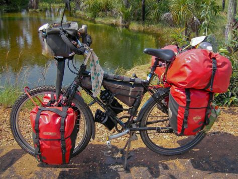 Really ready? Bicycles the ultimate BOV?--or what else? - Page 2 - Survivalist Forum Touring Bicycles, Hybrid Bicycle, Powered Bicycle, Bicycle Touring, Bike Touring, Bike Camping, Bug Out Vehicle, Tac Gear, Cycling Touring