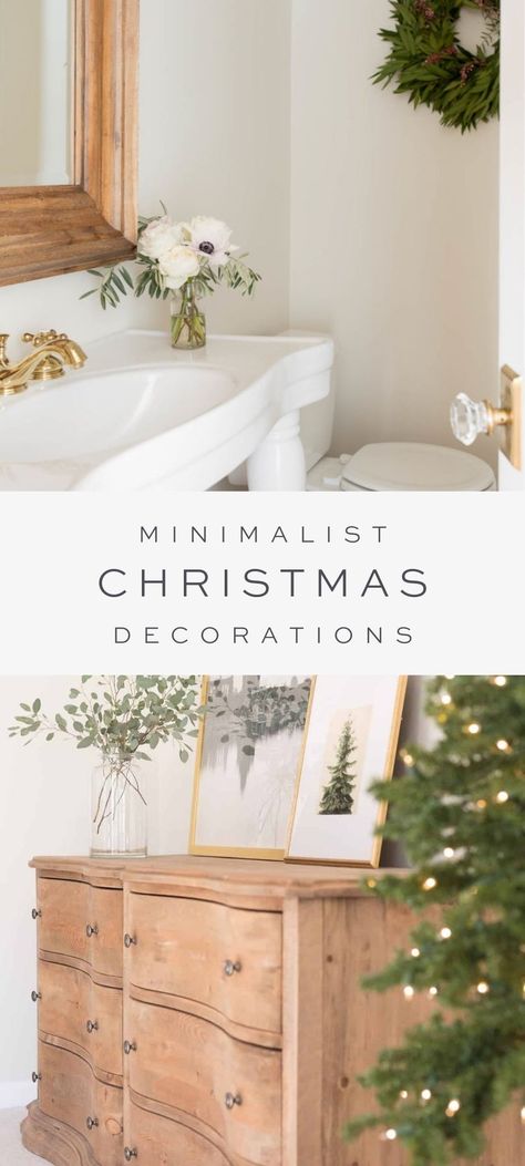 Minimal Cozy Christmas Decor, Simplistic Christmas, Cozy Christmas Aesthetic Apartment, Decorate Your House For Christmas, Tiny Home Christmas Decor, Minimalism Christmas Decor, Christmas Bungalow, Cozy Minimalist Christmas, Minimalist Xmas Decor