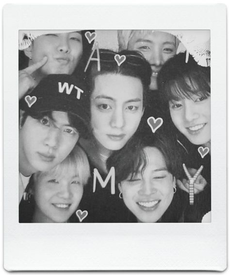 Bts Polaroid Ot7, Bts Bg, Bts Polaroid, Bts Group Photos, Bts Aesthetic Pictures, Bts Group, About Bts, Bts Lockscreen, Bts Boys