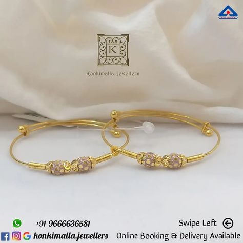 Gold Bangles For Baby Girl, Baby Bracelet, Gold Bangles, Gold Chains, Gold Chain, Gold Bracelet, Bangles, Chain, Gold