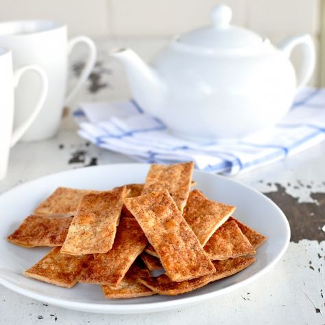 Cinnamon Sugar Tortilla Crisps - a treat in a flash, made using tortilla wraps! Tortilla Crisps, Cinnamon Sugar Tortilla, Recipe Using Tortillas, Cinnamon Sugar Tortillas, Party Food Recipes, Cinnamon Tortillas, Recipetin Eats, Recipe Tin, Tortilla Recipe