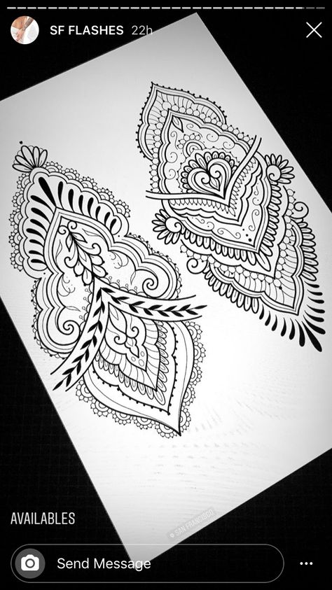 Mandala Filling Patterns Tattoo, Mandela Fill In Tattoo, Buddhist Mandala Tattoo, Ornamental Tattoo Design, Oblong Mandala Tattoo, Mandala Mix Tattoo, Simple Mandala Tattoo, Henna Drawings, Geometric Mandala Tattoo