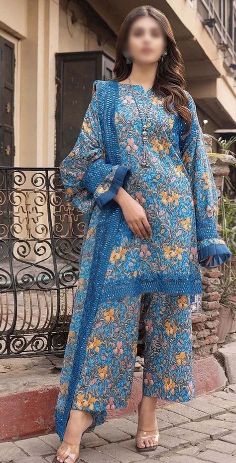 Charizma Collection 
3pcs unstitch branded suit Styles Dress, Pakistani Clothes, College Style, Bedroom Vintage, Suit Designs, Pakistani Outfits, College Fashion, Latest Trends, Fashion Dresses