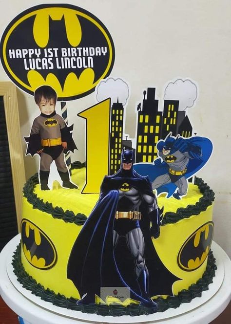 Batman Number Cake, Number Cake Design, Batman Cake Design, Number 4 Cake, Cake Batman, Batman Cake Topper, Batman Design, 4 Cake, Batman Cake