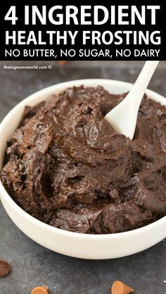 Healthy Vegan Dessert, Healthy Frosting, Weight Watcher Desserts, Cheesecake Vegan, Chocolate Frosting Recipes, Desserts Keto, Paleo Sweets, Low Carb Dessert, Keto Brownies