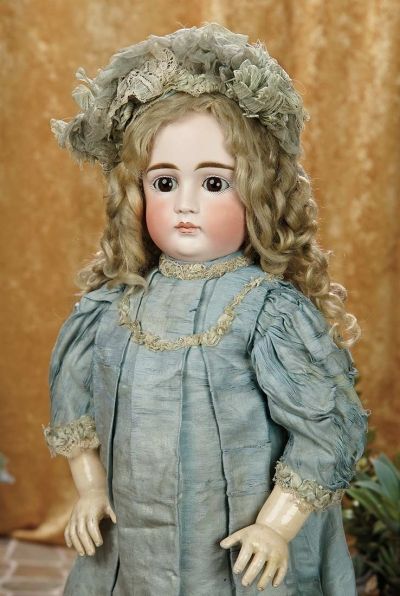 A Matter of Circumstance: 77 Gorgeous German Bisque Closed Mouth Child, Size 15, by Kestner with Original Costume Collectibles Toys, Antique Porcelain Dolls, Antique Doll Dress, Victorian Dolls, China Dolls, French Dolls, German Dolls, Doll Hat, Art Dolls Handmade