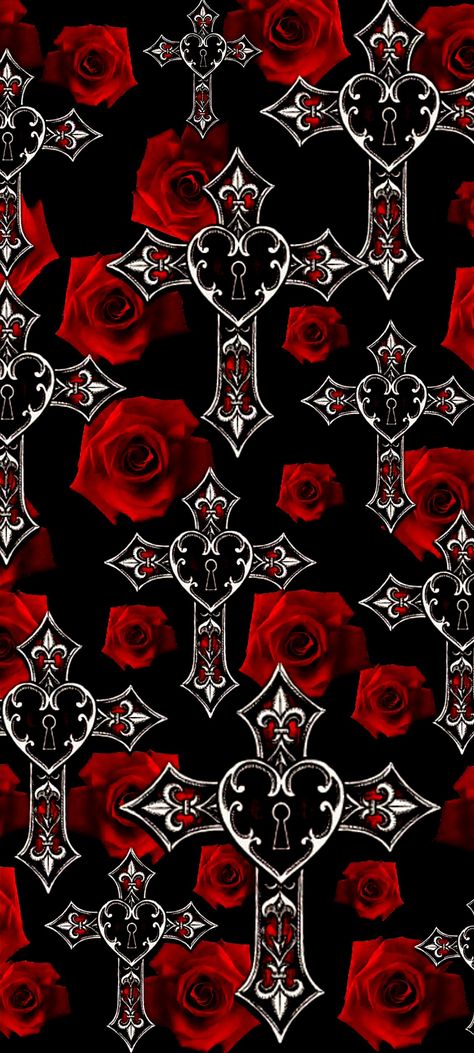 Numbers Wallpaper, Strength In Numbers, Gothic Pictures, Halloween Wallpaper Iphone Backgrounds, Jelly Wallpaper, Cross Wallpaper, Goth Wallpaper, Gothic Wallpaper, Gothic Cross