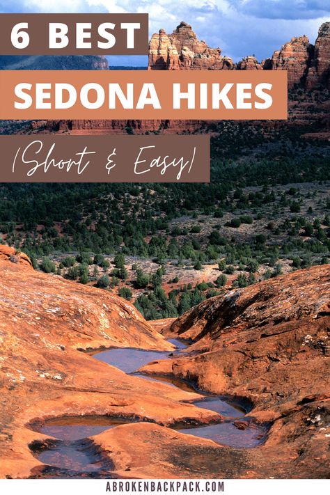 Sedona Easy Hikes, Easy Hikes In Sedona, Hikes In Sedona Arizona, Sedona Hikes With Kids, Sedona Hikes Best, Sedona Packing List Summer, Best Hikes In Sedona Az, Hiking Sedona, Sedona Bachelorette