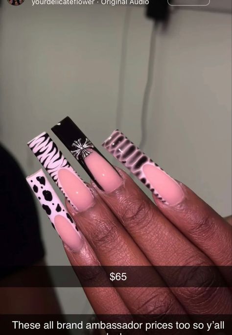 Brown Zebra Print Nails, Cheetah And Zebra Print Nails, Cheetah Nails Acrylic, Colorful Cheetah Print Nails, Cheetah Print Acrylic Nails, Zebra Print Nails Designs, Zebra Print Nails, Cheetah Print Nails, Cheetah Nails