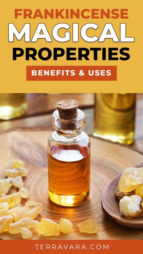 Frankincense magical properties, benefits and uses. Frankincense Spiritual Benefits, Frankincense Oil Uses Witchcraft, Frankincense Magical Properties, Frankensence Oil Uses, Frankensence Oil, Frankincense Uses, Frankincense Essential Oil Uses, Frankincense Oil Uses, Frankincense Benefits