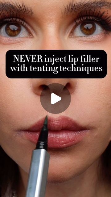 Dr Rebecka Gardell on Instagram: "Tenting technique for lip filler - yes or no?" Natural Lip Fillers Before And After, Lip Filler Technique, Lip Filler, Lip Fillers, Yes Or No, Nursing, Lips, Hair, On Instagram