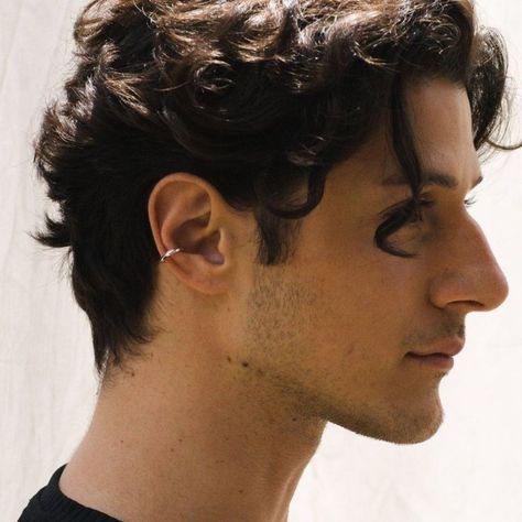 Wavy Hair Men’s Hairstyle Wavy, Men Waves Haircut, Short Hair Styles For Man, 2b Hair Men, Wavy Hair Man, Long Wavy Hairstyles Men, Curly Hair Men Styles, Men’s Haircut For Wavy Hair, Wavy Short Hair Men