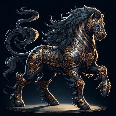 WARRIOR HORSE CHECKOUT DOWNLOAD: https://htnkshah.gumroad.com/l/warriorhorse #htnkshah.gumroad.com #warrior horse Warrior Horse, Animal Warrior, Symbol Of Strength, Horse Animal, Avatar Characters, Symbols Of Strength, The Warrior, Fantasy Games, Avatar