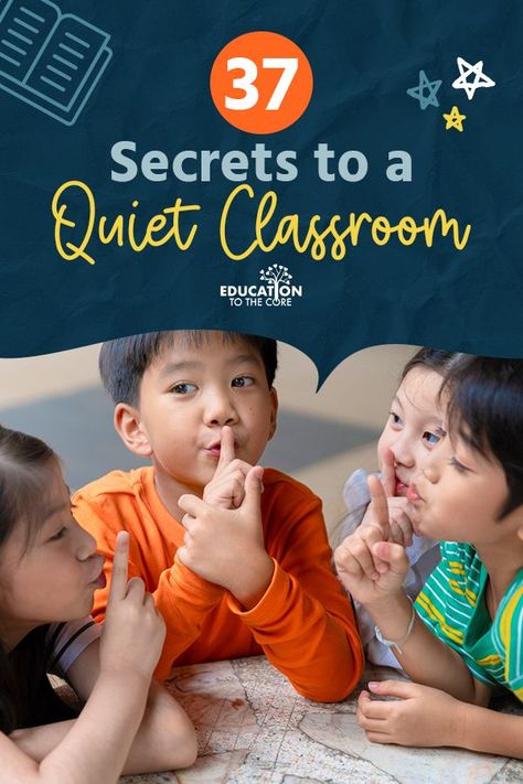 I don’t know about you, but I am at a point in the year where I crave peace and quiet so much that I have found myself driving home without the radio on. The comfort of the silence has been a relief, so for those of you that are feeling the way I am feeling right now, I came up with a list of 37 Secrets to a Quiet Classroom. Quiet Classroom, Ks1 Classroom, Quiet Critters, The Way I Am, Classroom Strategies, Classroom Quotes, Driving Home, 3rd Grade Classroom, Second Grade Teacher