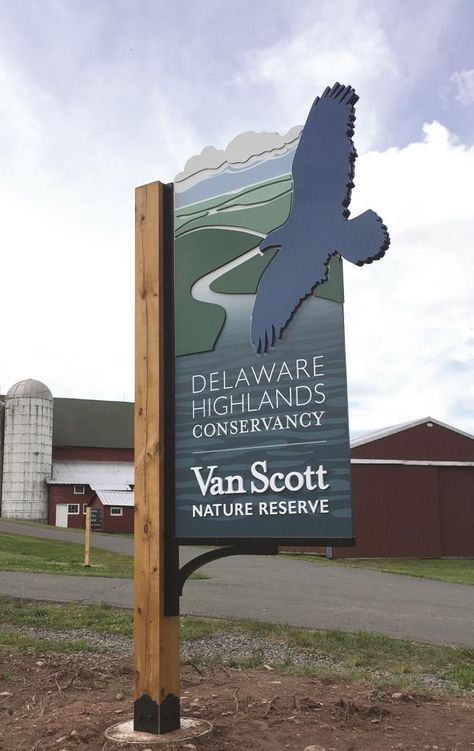 The Van Scott Nature Reserve | Delaware Highlands Conservancy Park Signage, Outdoor Classroom, Outdoor Learning, Wayfinding Signage, Hunting Season, Enjoy Nature, Signage Design, Once In A Lifetime, Nature Reserve