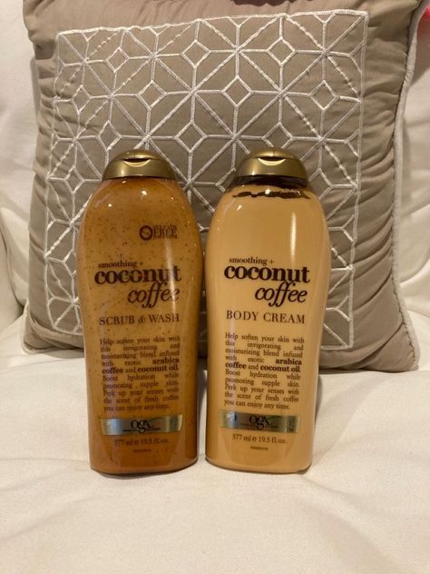 Caramel Shampoo, Caramel Girl Aesthetic, Caramel Aesthetic, Body Wash For Dry Skin, Profumo Victoria Secret, Coffee Coconut, Coconut Oil Coffee, Coconut Coffee, Body Hygiene