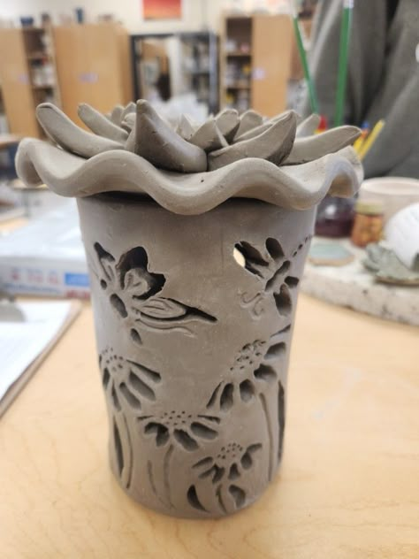 Ceramic Lantern Ideas Clay, Clay Lanterns Ideas, Ceramic Lantern Ideas, Clay Lantern, Independent Study, Ceramic Lantern, Lantern Ideas, Small Lanterns, Diy Lanterns