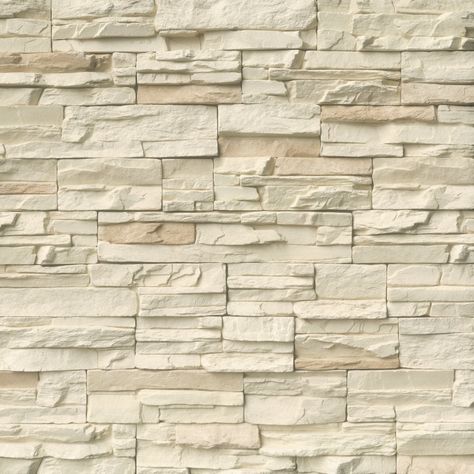 MSI Manufactured Stacked Stone Look Wall Tile (6 sq. ft. per Box) & Reviews | Wayfair Manufactured Stone Veneer, Stone Tile Wall, Fireplace Facade, Natural Stone Wall, Stone Panels, Feature Walls, Stone Look Tile, Modern Color Palette, Manufactured Stone