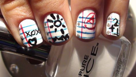 Wwe Nails, Sports Nail Art, Self Grooming, Fantastic Nails, Sports Nails, Gel Nails Ideas, Nail Art Painting, Gel Manicures, The Best Nails