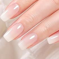 Milky Nail Polish, Milky White Gel Nail Polish, Milky White Nail Polish, Milky White Nail, White Gel Nails, Milky Nails, Gel Colors, Transparent Nails, Simple Gel Nails