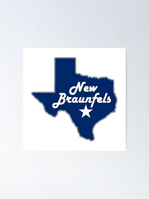 "New Braunfels Texas Navy Blue Lone Star State Map Texan" Poster for Sale by SportsStars | Redbubble New Braunfels Texas, Lone Star State, New Braunfels, State Map, Lone Star, Sale Poster, Texas, Navy Blue, Map