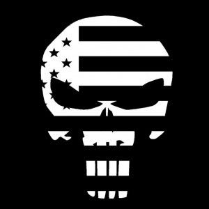 Chris Kyle Punisher Skull Flag Decal Sticker Chris Kyle Punisher, Chris Kyle, Skull Flag, Punisher Skull, Tire Cover, Navy Seals, Silhouette Projects, Cricut Projects, Decals Stickers