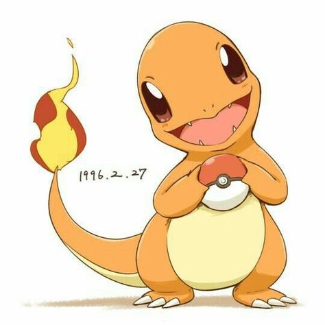 Charmander Charmander Art, Charmander Charmeleon Charizard, Pokemon Charmander, Pokemon Tattoo, Images Kawaii, Pokemon Party, Cute Pokemon Wallpaper, Pokemon Teams, Pokemon Drawings