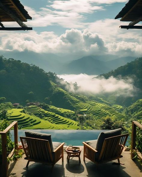 Terrace Photo, Mansion Architecture, Beautiful Terrace, Dream Villa, Trip To Bali, Vacation Goals, Resort Design, Wellness Travel, Breathtaking Places