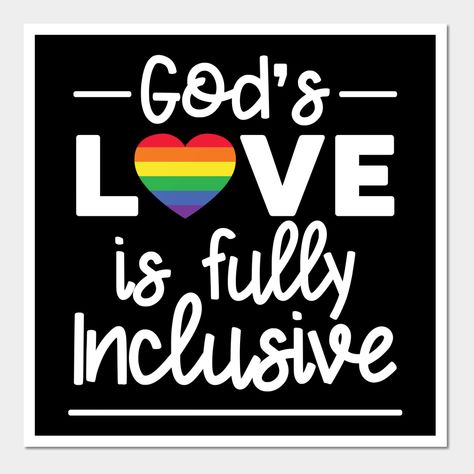 If you are a follower of the Christian faith who celebrates God and wants to promote gay equality and religious love, then this Jesus love design is a great choice for you. Wear this pro-gay design during church worship. Great for any Christian gay ally. -- Choose from our vast selection of art prints and posters to match with your desired size to make the perfect print or poster. Pick your favorite: Movies, TV Shows, Art, and so much more! Available in mini, small, medium, large, and extra-larg God And Lgbtq, Gay Christian, Queer Quote, Gay Pride Quotes, Gay Quotes, Pride Quotes, Lgbt Quotes, Unitarian Universalist, Humanity Quotes