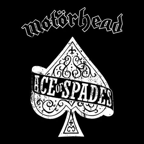 Motorhead Art, Motorhead Ace Of Spades, Ace Of Spades Tattoo, Arte Heavy Metal, Lemmy Motorhead, Play Your Cards Right, Arte Punk, Rock N Roll Style, Diy Glass Bottle Crafts