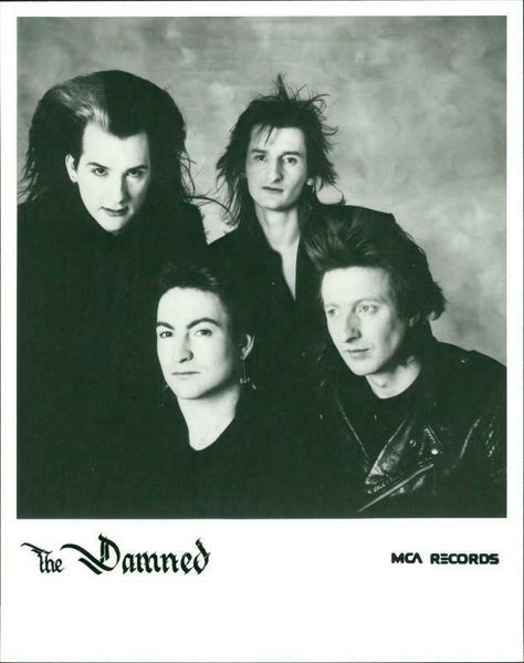 The Damned Poster, The Damned, Dave Vanian, 80s Bands, The Vault, I Got You, Bad Boy, Over The Years, Put On