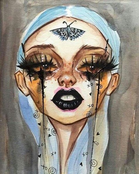 Dustin Bailard, Arte Indie, Arte Grunge, Hippie Painting, Indie Art, Grunge Art, Desenho Tattoo, Ink Drawings, Arte Inspo