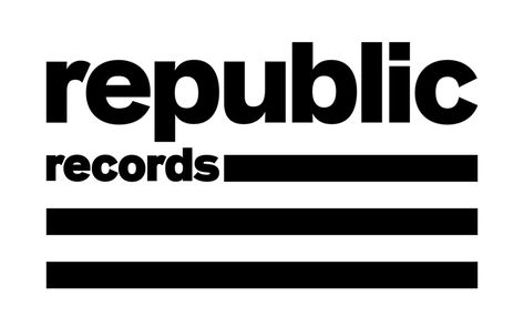 Record Label Logo, Art Deco Fonts, Republic Records, Art Deco Font, Paula Scher, Famous Logos, Florida Georgia Line, Music Logo, Music Labels