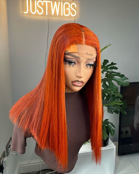 Bright ginger!👩🏾‍🦰🧡 Shop here: www.justwigs.online (link in bio) Wig is available for immediate shipping! Next-Day Delivery across The UK🇬🇧 5-7 business days - international shipping Wig price: £185 Guaranteed to last a lifetime with good maintenance! • #justwigs #orange #ginger #orangehair #gingerhair #orangewig #gingerwig #luxurywig #explore #exploremore #explorepage Orange Hair, Ginger Hair, Next Day, The Uk, Ginger, Link In Bio, Wigs, Orange, Quick Saves