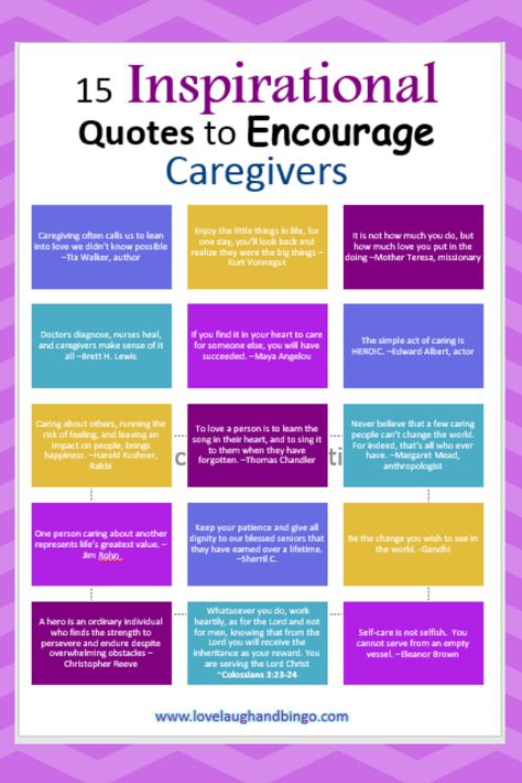 15 Inspirational Quotes to Encourage Caregivers - Quotes For Caregivers, Adult Activities, Caregiver Quotes, Elderly Caregiver, Caregiver Resources, Valentine Words, Be Unstoppable, Care Homes, Quotes To Encourage