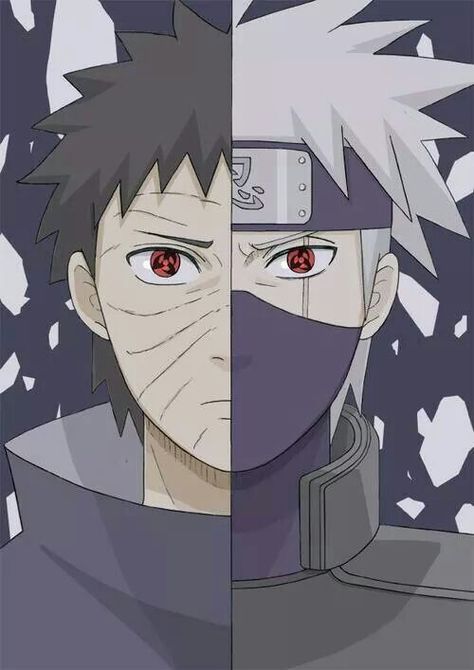 the feels!!! :3 <3 #kakashi #obito #friendship #naruto #animeRandomness Kakashi Drawing, Boruto Kakashi, Naruto Drawings Easy, Kakashi Hokage, Naruto Madara, Animes Memes, Kakashi And Obito, Album Artwork Cover Art, Naruto Sketch Drawing