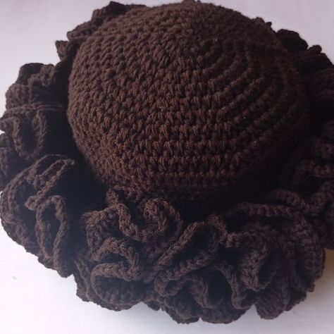 You've got to love crochet ruffle hats with a crochet shrug. Just perfect! Dark brown is definitely the colour for chocolate 🍫 girlies. Prices: Crochet ruffle hat : ksh.850 Crochet shrug: ksh. 650 Available on preorder. To order send us a DM. For inquiries Call/WhatsApp us at: 0115040582 Tutorial available on my YouTube channel: https://www.youtube.com/@almartscrochets #crochetrufflehat #crochet #shrug #crochetshrug #crochetshrugs #darkbrown #outfit #women #girlies#crochetgirl #crocheter... Crochet Ruffle Hat, Ruffle Hat, Perfect Dark, Crochet Ruffle, Crochet Shrug, Outfit Women, Love Crochet, Call Whatsapp, My Youtube Channel