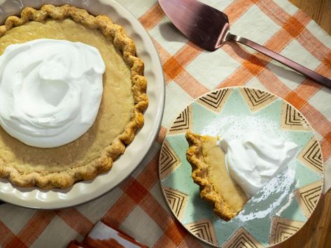 Maple Cream Pie Recipe, Maple Cream Pie, Maple Cream, Cream Pie Recipes, Pie Dough, Pie Recipe, Kitchen Recipes, Food Network, Pie Recipes