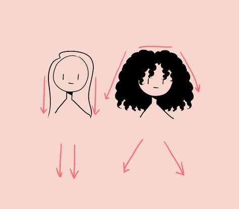 4c Hair Drawing, Afro Hair Drawing, Cartoon Hair, Hair Drawing, 4c Hair, Hair Texture, Art Tutorials Drawing, Drawing Challenge, How To Draw Hair