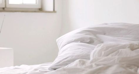 How to clean your yellowed pillow cases to be white again | Better Homes and Gardens Make Sheets White Again, How To Get Sheets White Again, Remove Yellow Stains, Yellow Sheets, White Bed Sheets, White Bed, White Sheets, Homes And Gardens, White Bedding