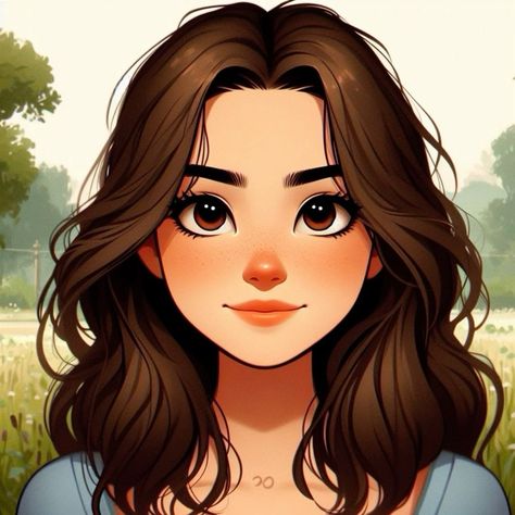 Brown Hair Girl Drawing, Brunette Pfp, Best Hair Colour, Art Random, Boosting Confidence, Dyed Hair Purple, Cute Brunette, Boss Wallpaper, Some Beautiful Pictures