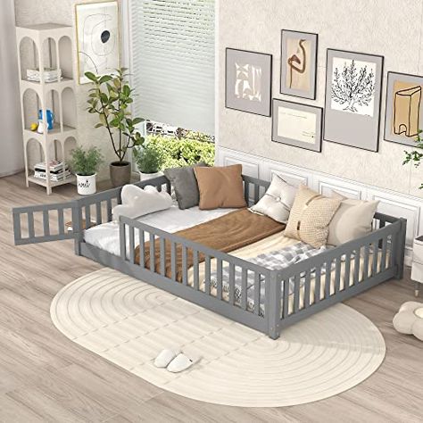 Toddler floor bed