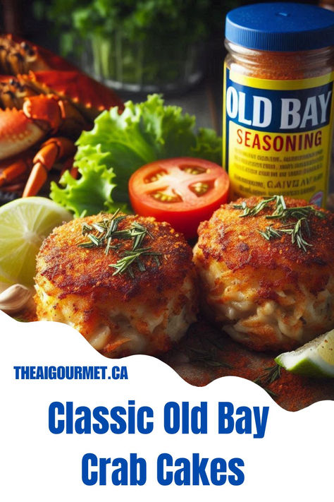 These crab cakes are perfect for any occasion, from a simple weeknight dinner to an elegant seafood platter at a gathering. Old Bay seasoning adds that signature coastal taste, making each bite savory and satisfying. #seafoodrecipes #crabcakerecipes Old Bay Crab Cakes Recipes, Old Bay Crab Cake Recipe, Crab Cakes With Canned Crab Meat, Old Bay Crab Cakes, Canned Crab Meat, Crab Cakes Recipe, Crab Cake Recipes, Crab Cake Recipe, Living In Canada