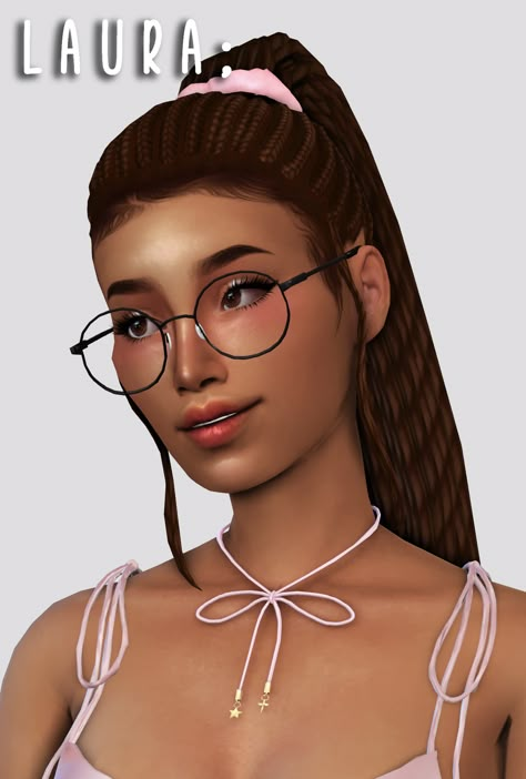 High Braided Ponytail, Maxis Match Hair, Ts4 Hair, Laura Harrier, Pelo Sims, Sims 4 Cc Hair, New Mods, Sims 4 Mm, Sims 4 Cc Packs