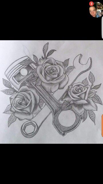 For my fellow gearhead women Mechanic Wife Tattoo, Gearhead Tattoo Ideas, Drag Racing Tattoos For Women, Old Car Tattoo Vintage, Diesel Tattoo Ideas, Diesel Mechanic Tattoo, Racing Tattoos For Women, Car Related Tattoos, Gearhead Tattoo