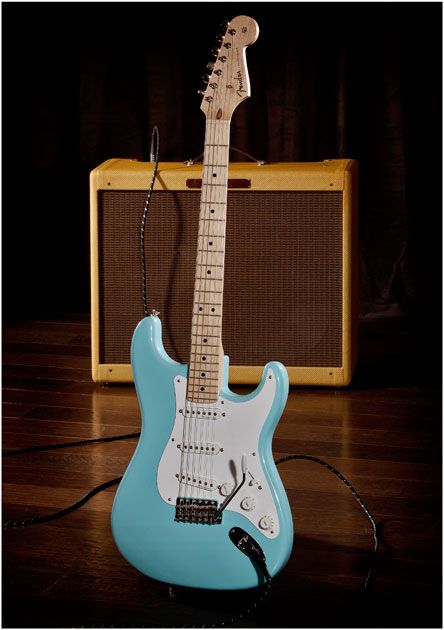 Daphne Blue Stratocaster, Green Stratocaster, Surf Guitar, Surf Green Stratocaster, Fender Stratocaster Blue, Blue Telecaster, Blue Fender Guitar, Stratocaster Guitar, Guitar Photos