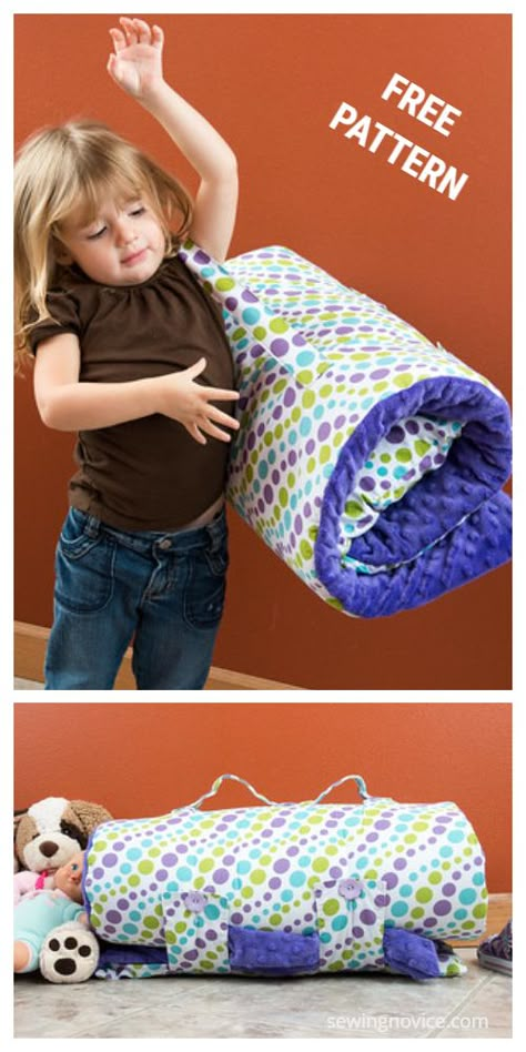 DIY Kids Nap Mat Free Sewing Patterns+Tutorials Diy Daycare Nap Mats, Nap Mat Pattern, Nap Mat Tutorial, Sleeping Mats For Kids, Preschool Nap Mats, Pillow Beds, Baby Nap Mats, Kids Nap Mats, Toddler Sleeping Bag